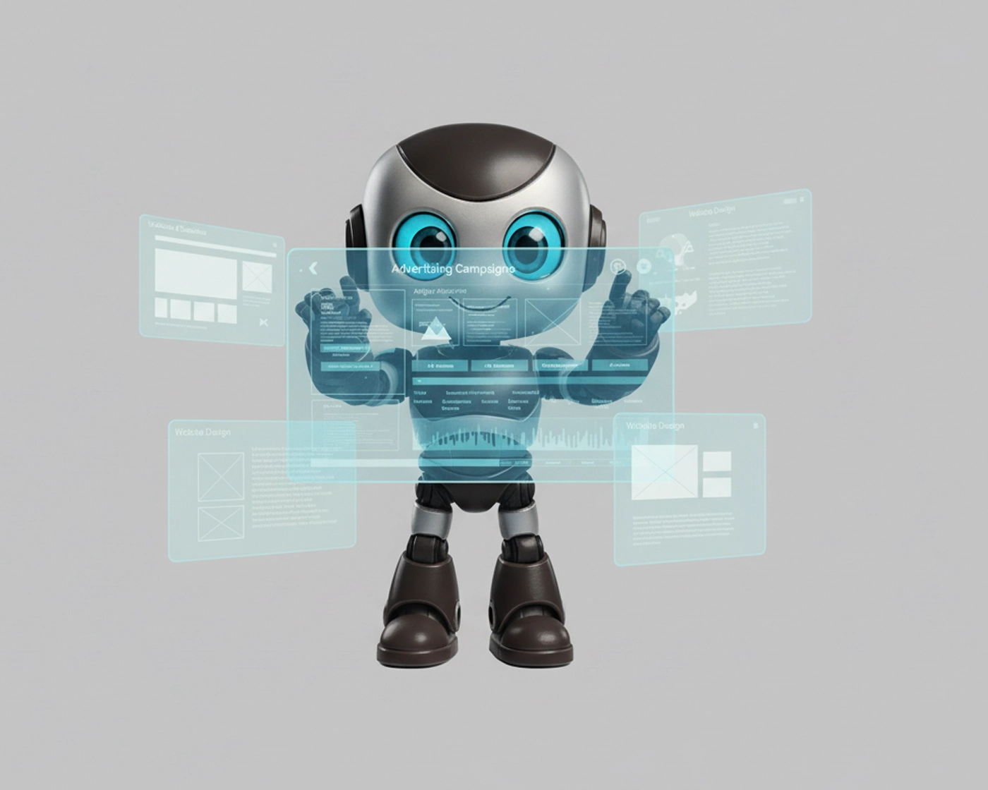 Publicidad y diseño web con I.A.